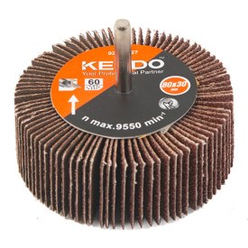 Круг лепестковый KENDO с оправкой 80х30мм P 60 хвостовик