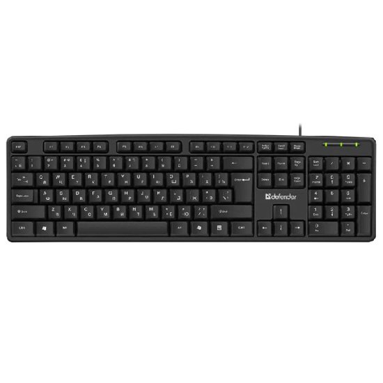Клавиатура DEFENDER ELEMENT HB-520 45522 1,5м USB черный