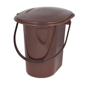 Ведро-туалет 18л мокко