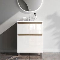 Тумба с раковиной напольная AM.PM X-Joy 65см белый глянец