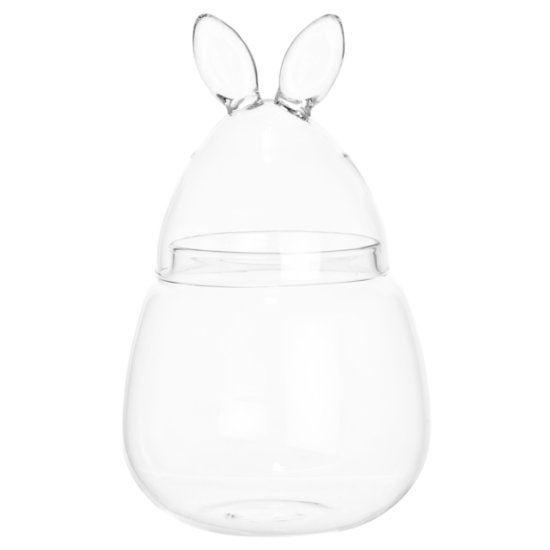 Конфетница DOMENIK Bunny 800мл стекло