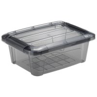 Ящик IDEA КИП 1,2л 14,5x19,5x8cм пластик с клипсами, крышкой
