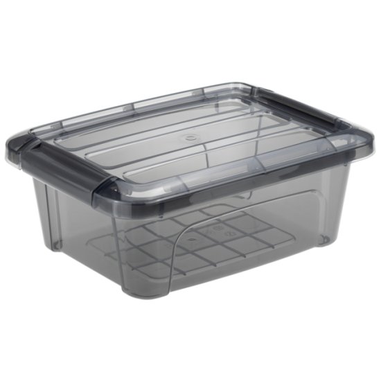 Ящик IDEA КИП 1,2л 14,5x19,5x8cм пластик с клипсами, крышкой