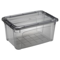 Ящик IDEA КИП 5,7л 20x30x15cм пластик с клипсами, крышкой