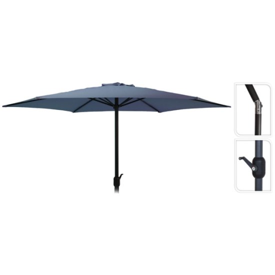 Зонт от солнца KOOPMAN d270см h2,48м полиэстер синий