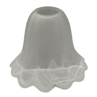 Плафон стекло JUPITER Lighting  E27 Лилия 001 матовый
