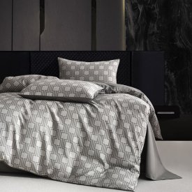 Постельное белье евро MEDSLEEP Велтек жаккард 2 нав.50x70см, арт.1006.02470