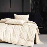 Постельное белье 2сп MEDSLEEP Велтек жаккард 2 нав.50x70см, арт.1006.02464