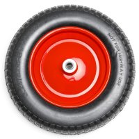 Колесо для тачки полиуретановое 3.25-8 п16