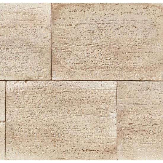 Плитка декоративная бетонная RAMO Травертин бежевый