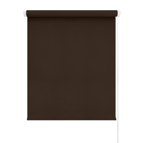 Рулонная штора блэкаут 120х175 см Legrand Blackout шоколад