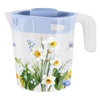 Кувшин ПОЛИМЕРБЫТ Весенний сад 2л пластик