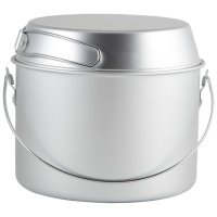 Набор котелков походных ECOS Camp-S1 3шт 1,2л/1,8л/3л алюминий