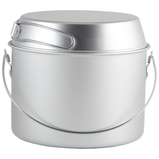 Набор котелков походных ECOS Camp-S1 3шт 1,2л/1,8л/3л алюминий