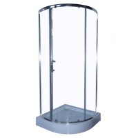 Ширма душевая OFELIS Afina 90x90x205см низкий поддон 1/4 круга