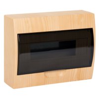 Щит распределительный навесной на 12 модулей IP41 светлое дерево