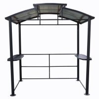 Павильон для гриля и мангала 236х152х236см темно-серый