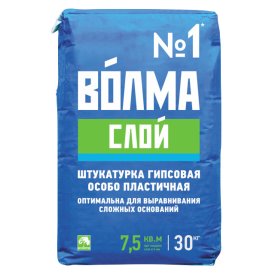 Штукатурка гипсовая ВОЛМА Слой 30кг