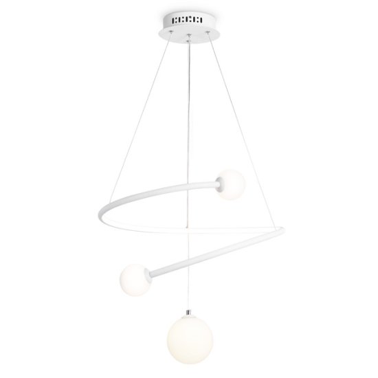 Люстра подвесная AMBRELLA LIGHT Комфорт LED 39Вт 6400К 2925Лм ПДУ белый