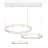 Люстра подвесная AMBRELLA LIGHT Акрилика LED 99Вт 6400К 5925Лм ПДУ белый