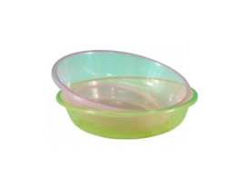 Тарелка 18,5см 1л глубокая пластик