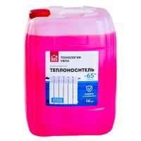 Теплоноситель ТЕХНОЛОГИЯ УЮТА -65 этиленгликоль  10кг