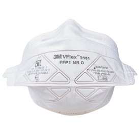 Респиратор складной 3M VFlex 9101 FFP1 NR без клапана