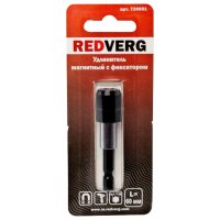 Удлинитель для бит REDVERG магнитный с фиксатором 1/4'' 60мм