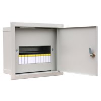 Щит распределительный встраиваемый RUCELF на 12 модулей ЩРВ-12 IP31 серый