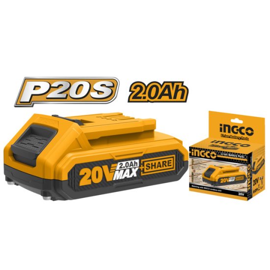 Аккумулятор INGCO FBLI20011 20 В Li-Ion 2Ач