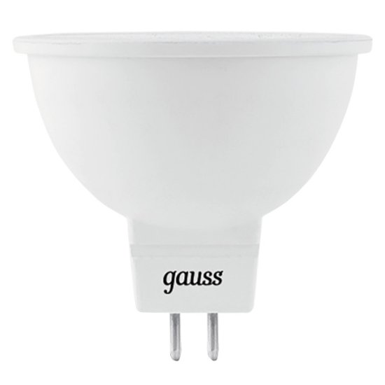 Лампа GAUSS MR16 5Вт GU5.3 LED 500Лм 3000K 220В рефлектор