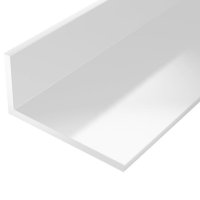 Уголок ПВХ белый 40x10x2х1000мм