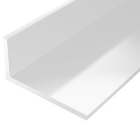 Уголок ПВХ белый 40x10x2х1000мм