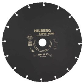 Диск пильный HILBERG по дереву 230х22,2мм