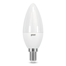 Лампа Gauss 9,5Вт E14 950Лм LED 4100К свеча