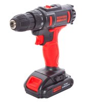Дрель-шуруповерт REDVERG Basic SD18LE/1-2 18В 25Нм Li-Ion 1АКБ