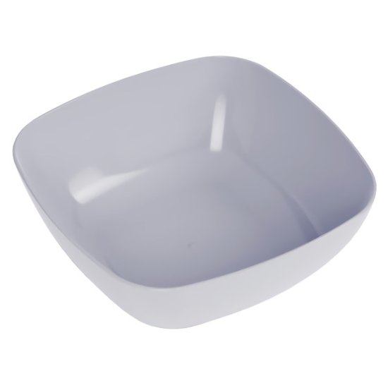 Тарелка Квадро 16см глубокая пластик