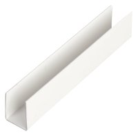 Профиль ПВХ П-образный 10x10x10х1х1000мм белый