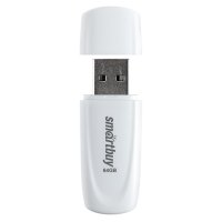 Флеш-накопитель USB SMARTBUY 64GB Scout White белый