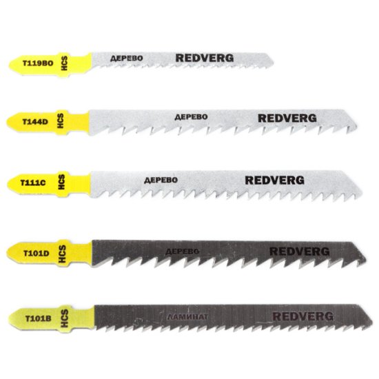 Полотно пильное Redverg 820401 5 шт.