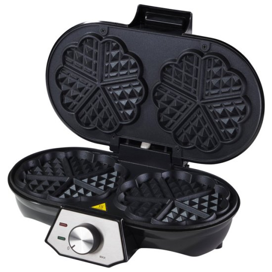Вафельница HOMESTAR HS-2041 1200Вт черный