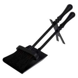 Набор для камина Печные штучки 38 см 2 предмета на крестовой подставке