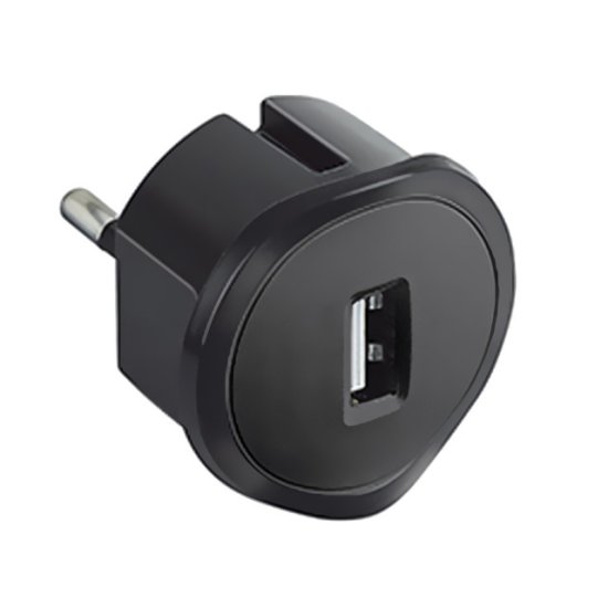 Устройство зарядное USB LEGRAND 050681 1,5А черный