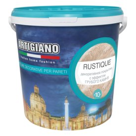Краска декоративная ARTIGIANO Rustique 7,5л белая, арт.14459