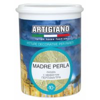 Краска декоративная ARTIGIANO Madre Perla 1л белая, арт.14146