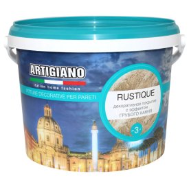 Краска декоративная ARTIGIANO Rustique 2,5л белая, арт.14140