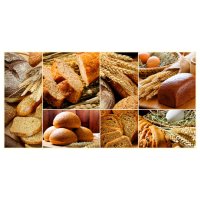 Панель ПВХ Эконом Бакалея коричневая 954х480х0,3 мм