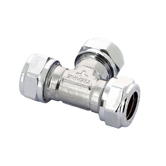 Тройник Tiemme 12 обж(ц) х 12 обж(ц) х 12 обж(ц) (1130008)