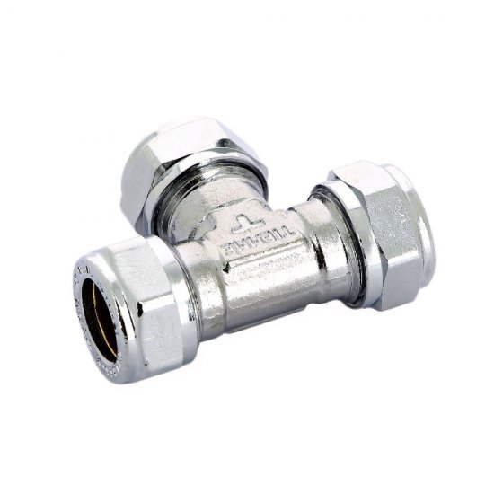 Тройник Tiemme 12 обж(ц) х 12 обж(ц) х 12 обж(ц) (1130008)