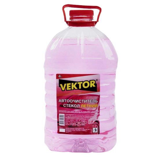 Автоочиститель стекол VEKTOR летний 4л